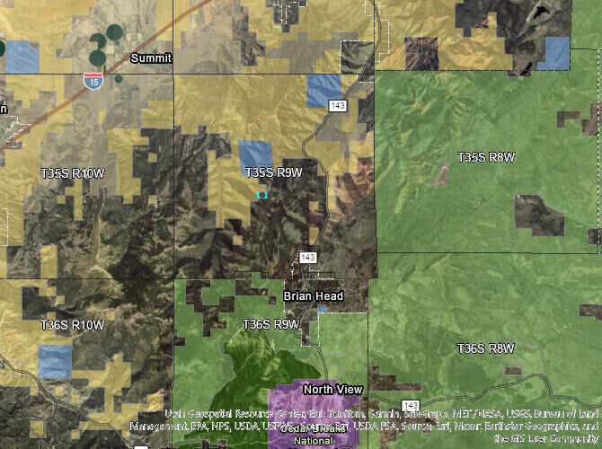 Property Photo: 20 Acres West Of Dry Lakes Road Rd UT 84719