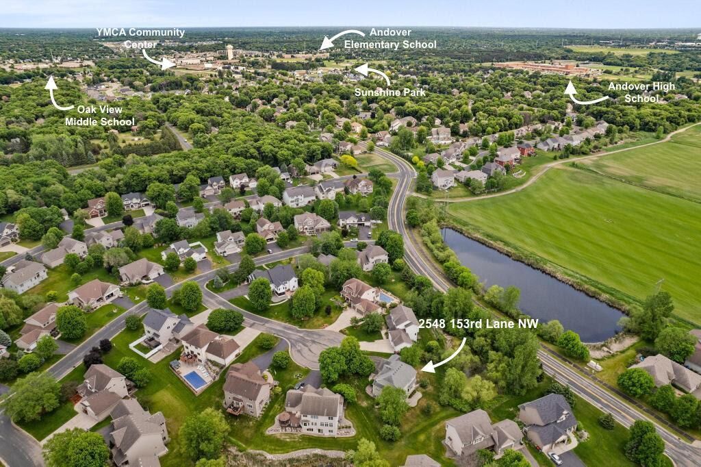 Property Photo: 2548 153rd Lane NW MN 55304