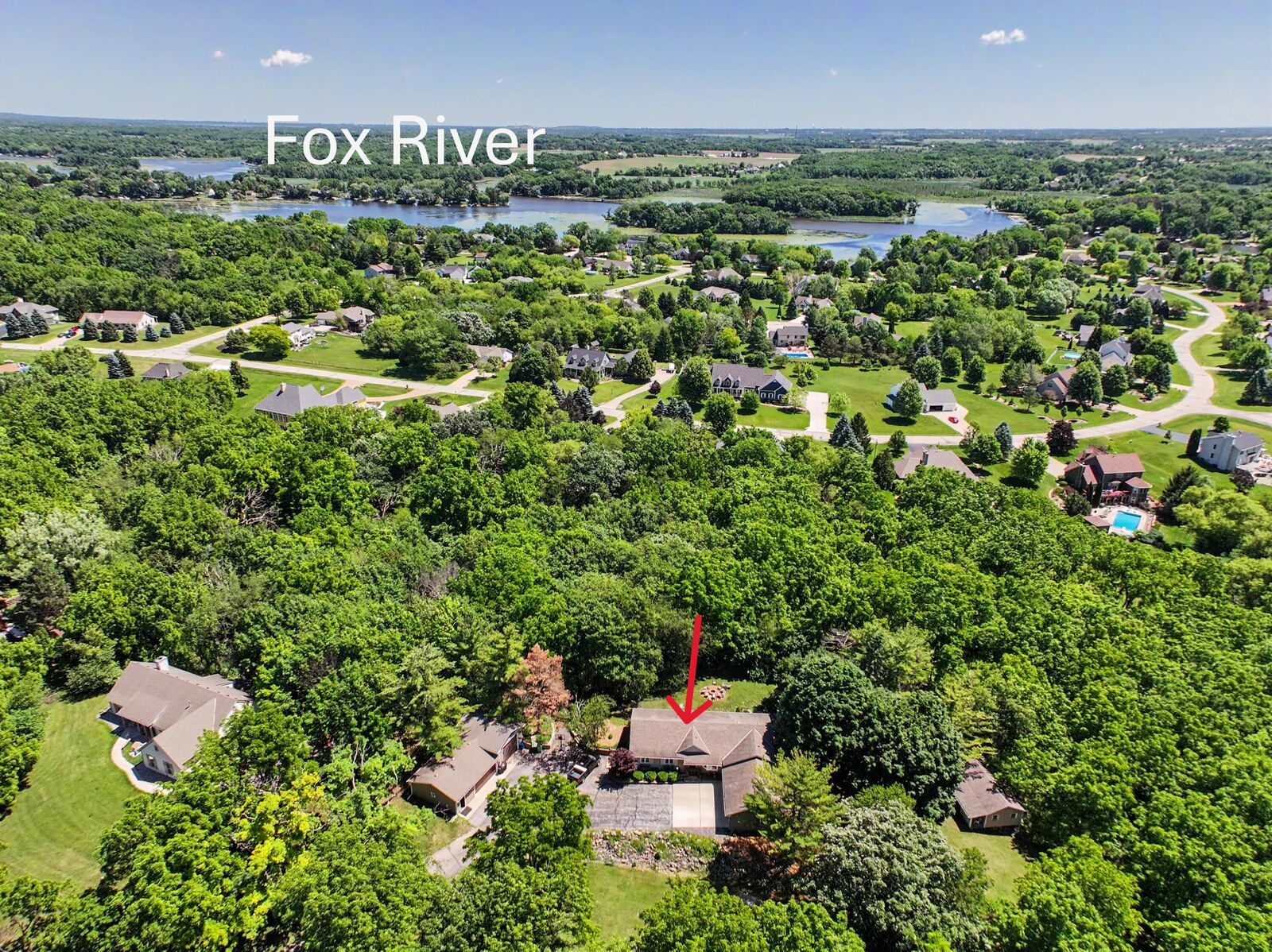 Property Photo:  4935 Buena Park Rd  WI 53185 