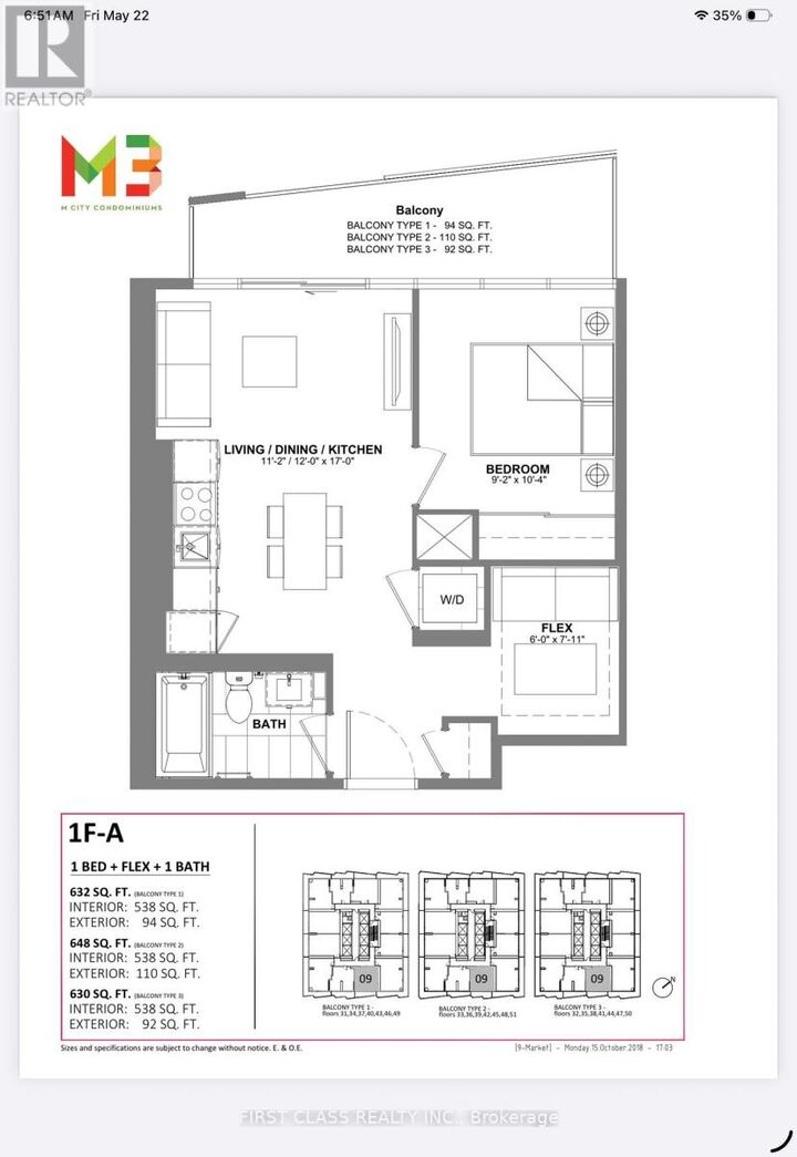 Property Photo:  448 Burnhamthorpe Road West 4709  ON L4W 2A6 