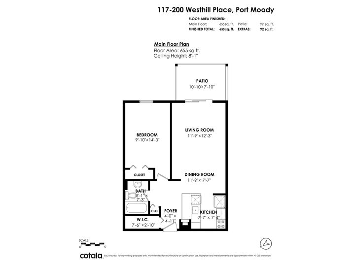 Property Photo:  200 Westhill Place 117  BC V3H 1V2 