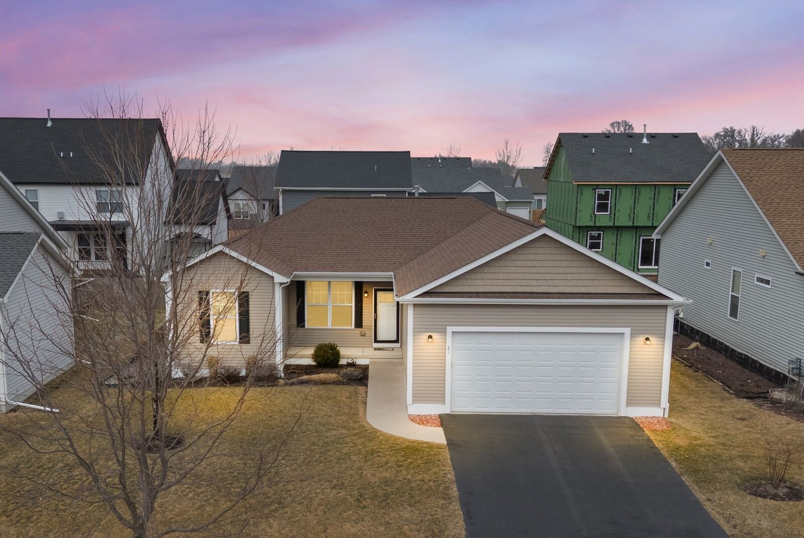 Property Photo: 21 W Winterberry Avenue IL 60112