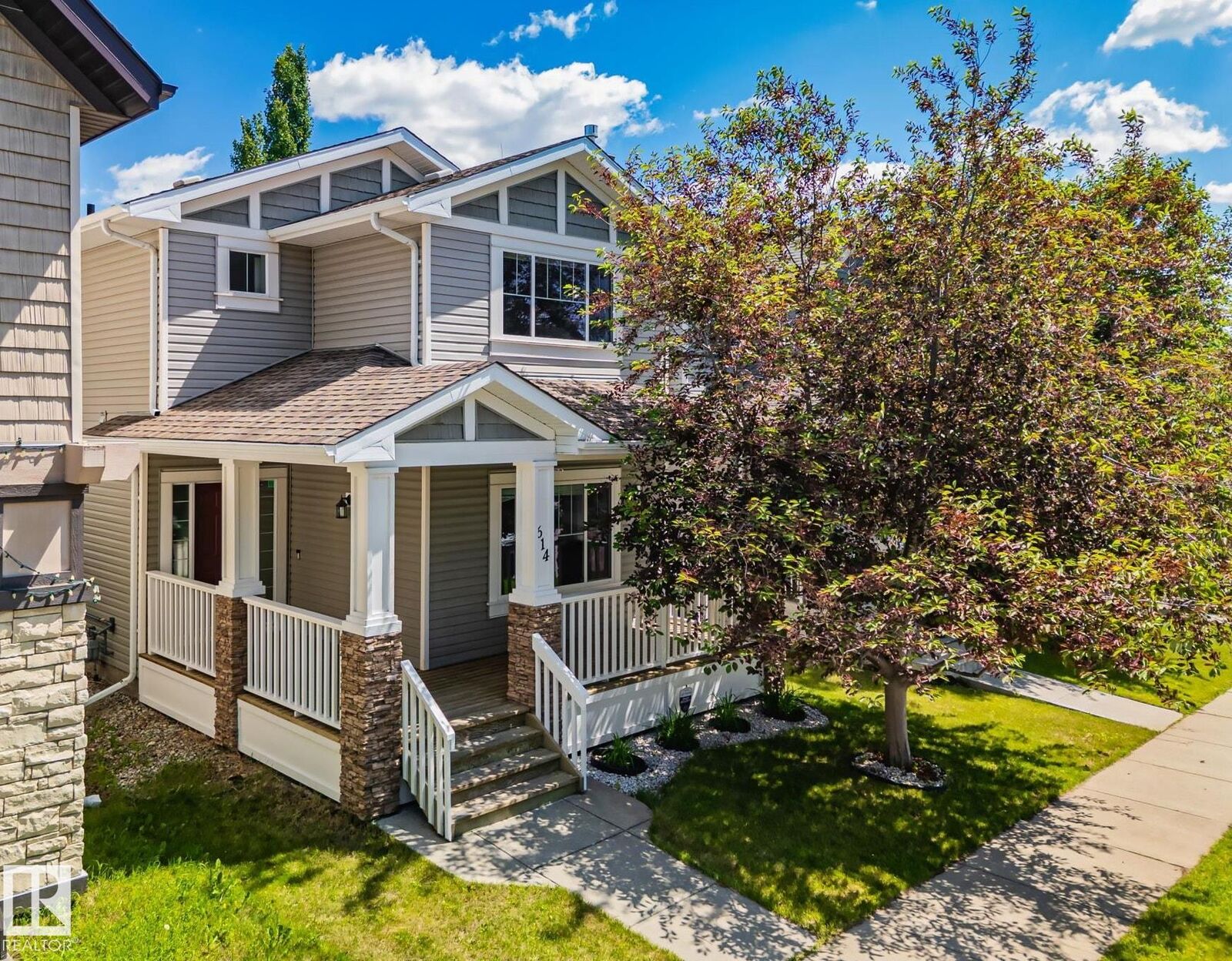 Property Photo:  614 McDonough Link NW  AB T5Y 0M8 