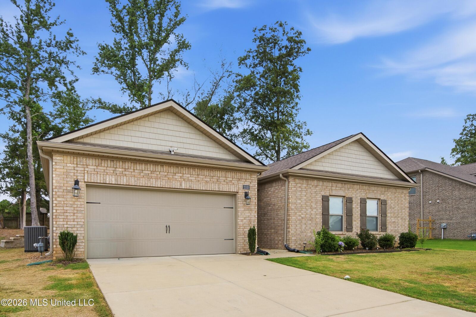 Property Photo: 2333 Hyacinth Lane MS 38632