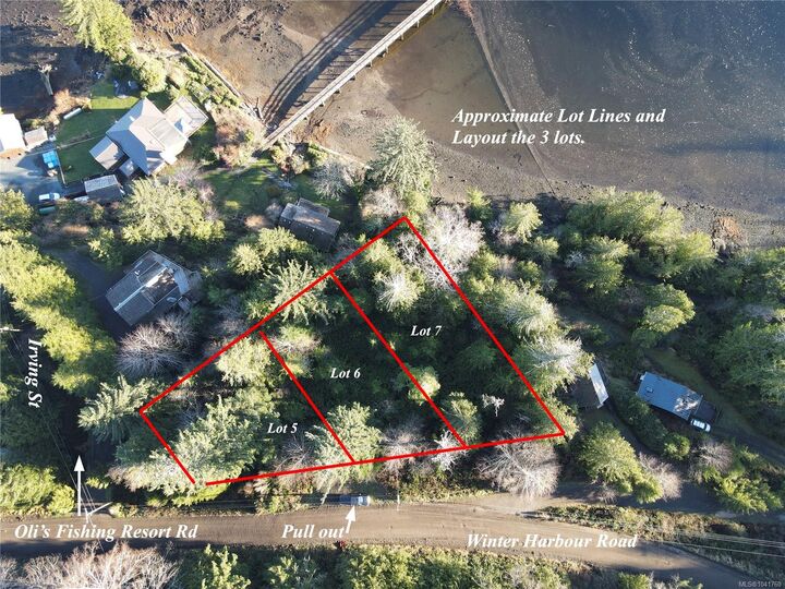 Property Photo:  320 Winter Harbour Rd Lot 7  BC V0N 3L0 