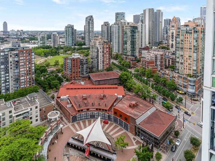 Property Photo: 1199 Marinaside Crescent 2807 BC V6Z 2Y2