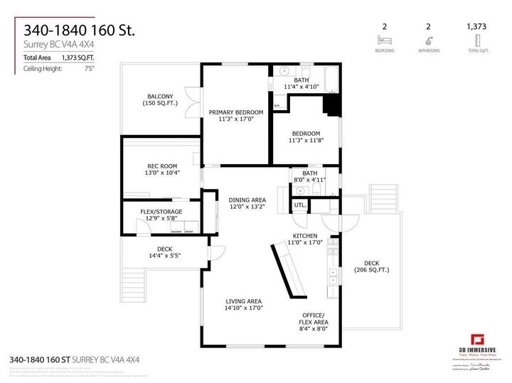 Property Photo: 1840 160 Street 340 BC V4A 4X4