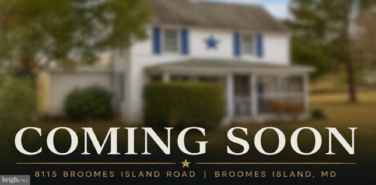 Property Photo:  8115 Broomes Island Road  MD 20615 