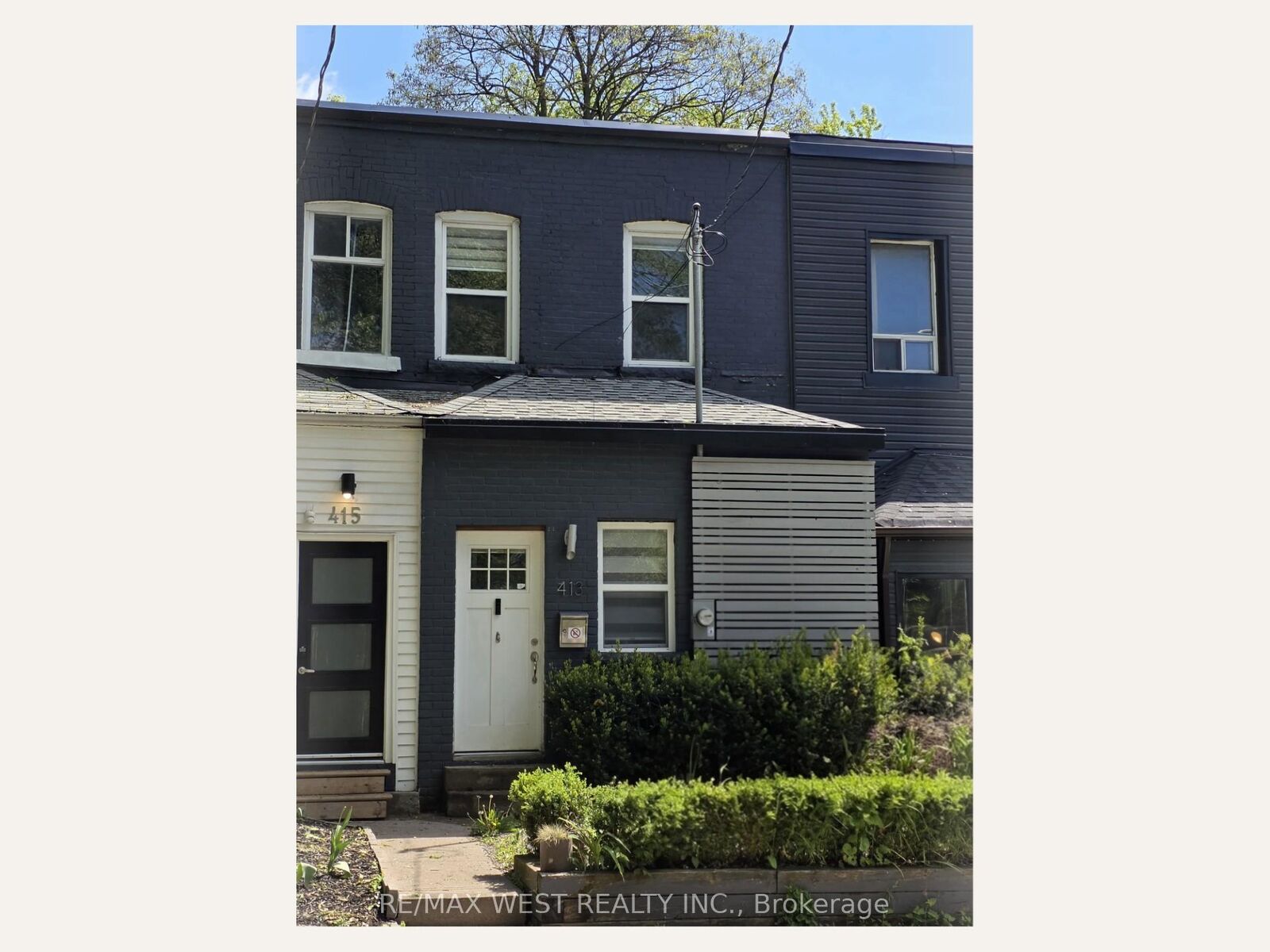Property Photo: 413 Leslie Street ON M4M 3E3