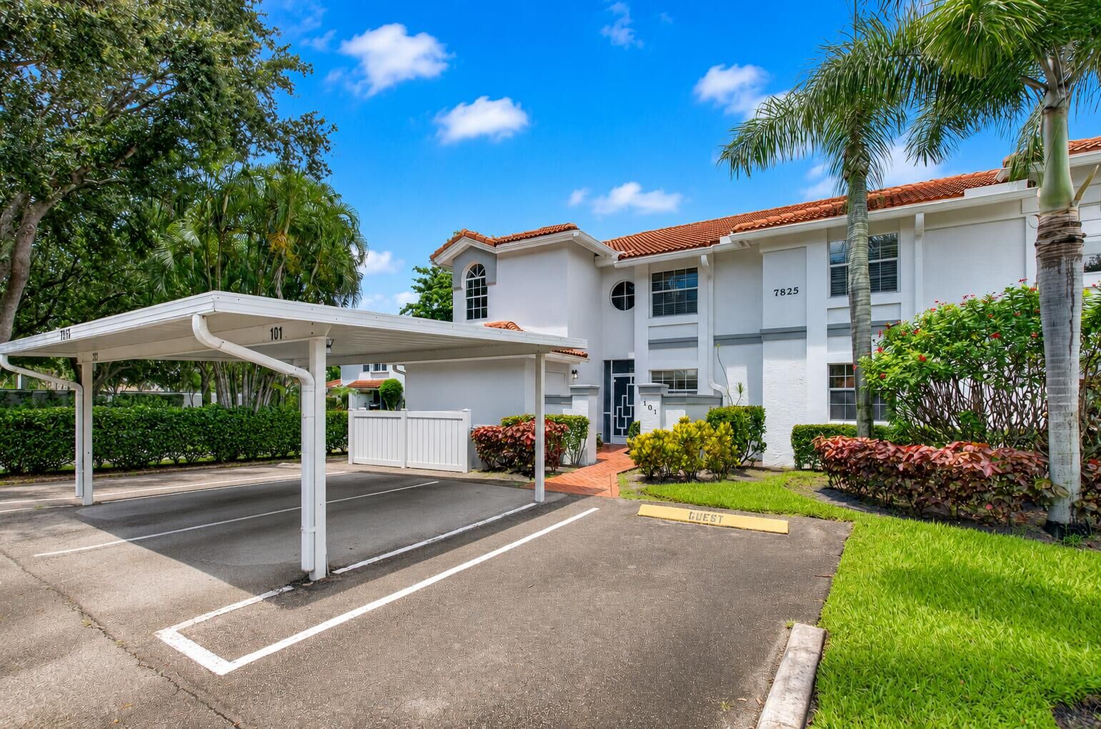 Property Photo: 7825 Whispering Palms Drive 101 FL 33437