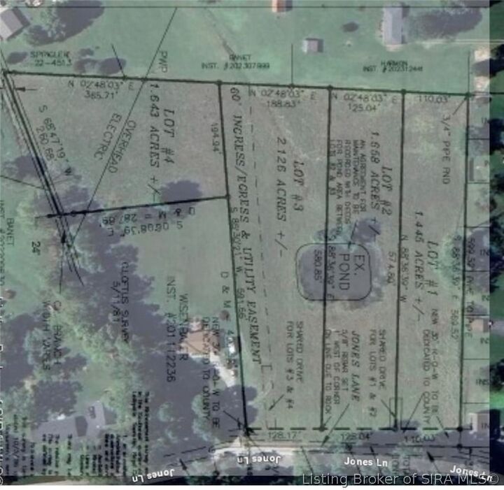 Property Photo:  Lot 1 Jones Lane  IN 47119 