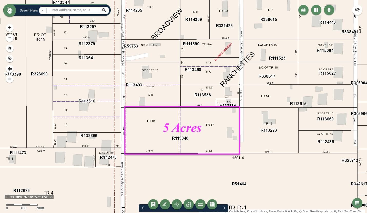 Property Photo: 3405 N County Road 1650 TX 79416