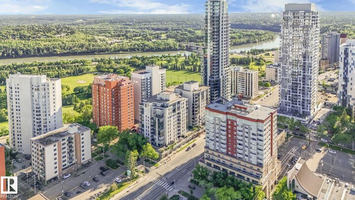 Property Photo:  11933 Jasper Avenue NW 505  AB Y5K 0P1 