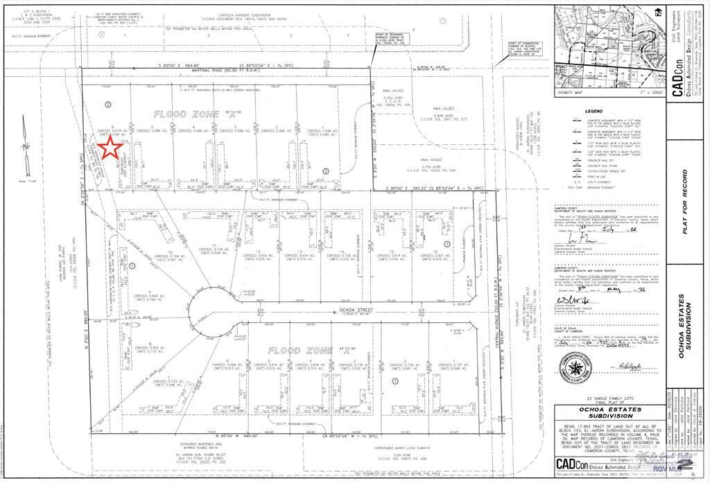 Property Photo: 000 Martinal Rd. Lot 6 Block 2 TX 78521