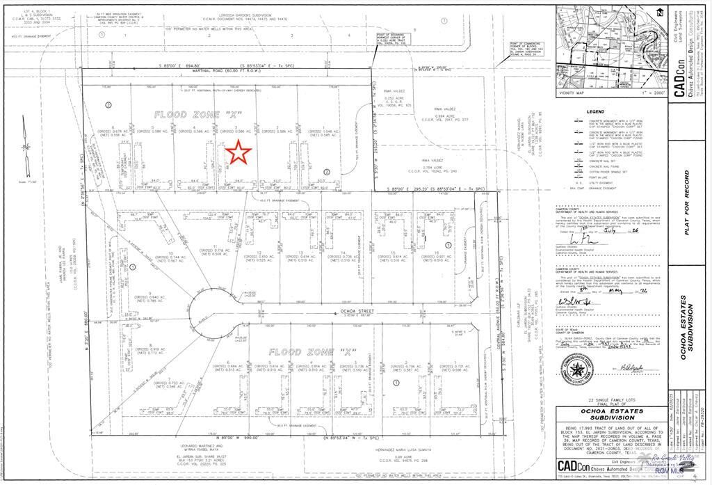 Property Photo: 000 Martinal Rd. Lot 3 Block 2 TX 78521