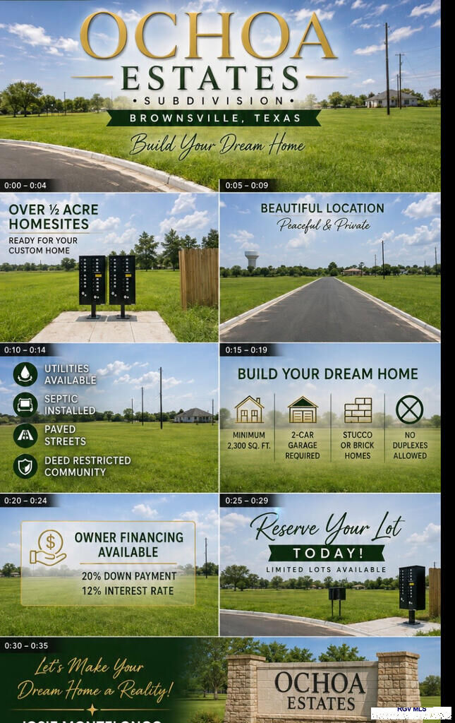 Property Photo: 000 Martinal Rd. Lot 3 Block 2 TX 78521