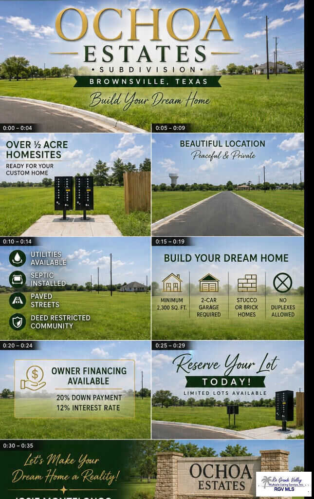 Property Photo: 000 Martinal Rd. Lot #2 Block 2 TX 78521