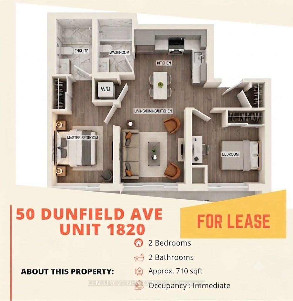 Property Photo: 50 Dunfield Avenue 1820 ON M4S 0E4
