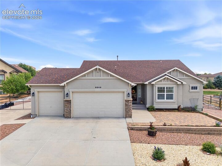 Property Photo: 9849 Rockingham Drive CO 80831