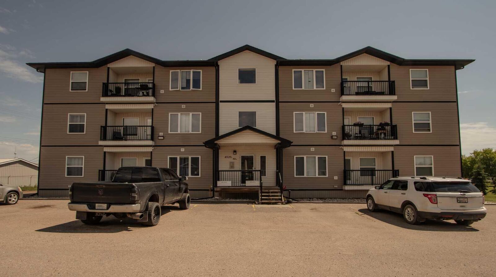 Property Photo: 4520 51 Street 103A AB T9X 0A2