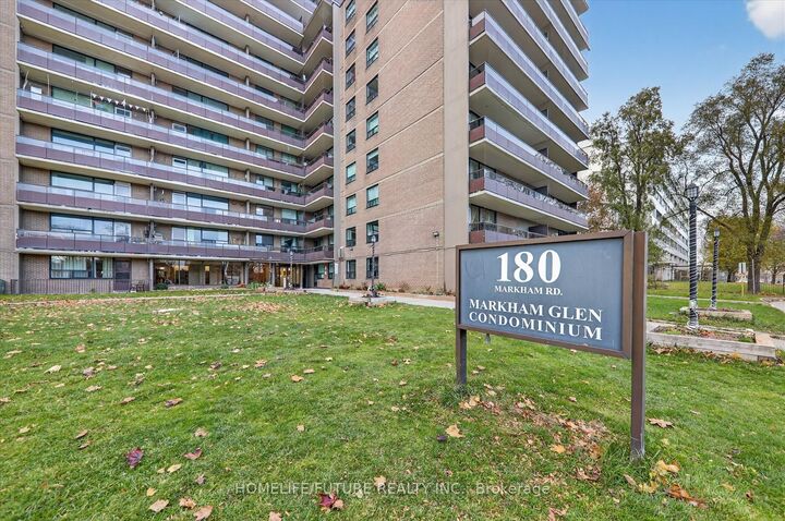Property Photo: 180 Markham Road 705 ON M1M 2Z9
