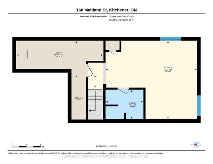 Property Photo: 168 Maitland Street ON N2R 0C3