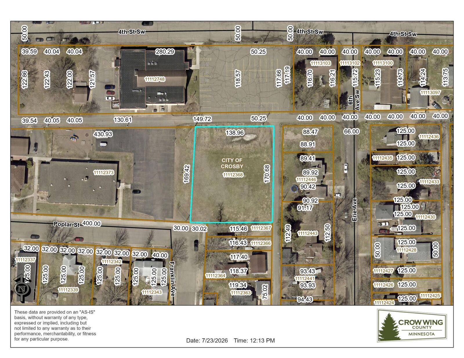 Property Photo: Tbd Poplar Street MN 56441