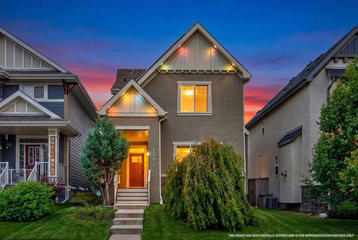 Property Photo:  174 Mahogany Heights SE  AB T3M 0X6 
