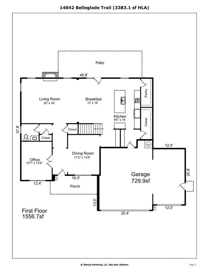 Property Photo:  14842 Belleglade Trail  NC 28227 