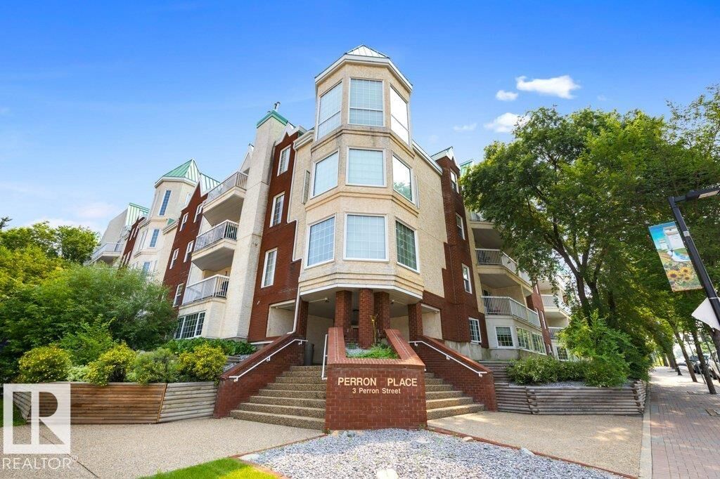 Property Photo:  3 Perron Street 307  AB T8N 5Z5 