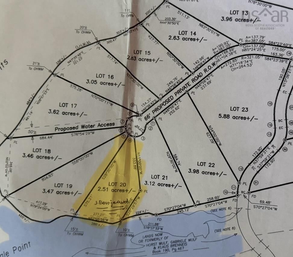 Property Photo:  Lot 20 78 Orion Crescent  NS B0E 1J0 