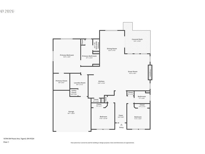 Property Photo: 15794 SW Peace Ave OR 97224
