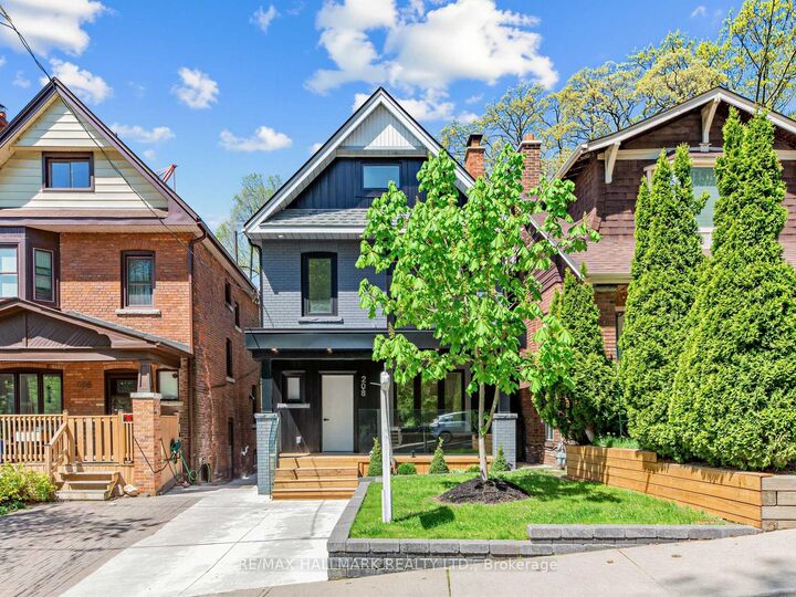Property Photo: 208 Gainsborough Road ON M4L 3C6
