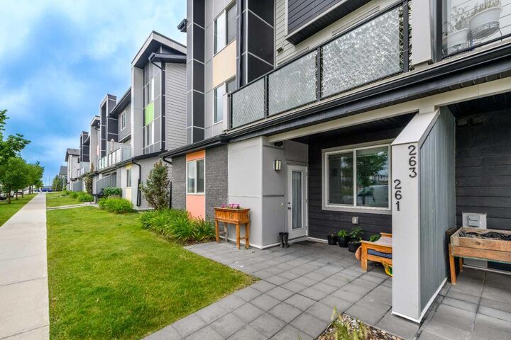 Property Photo: 261 Redstone Street NE AB T3N 1M5
