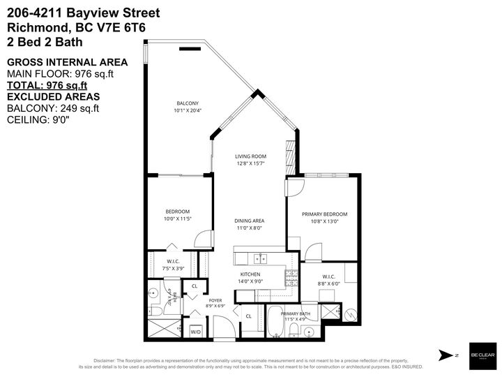Property Photo: 4211 Bayview Street 206 BC V7E 6T6