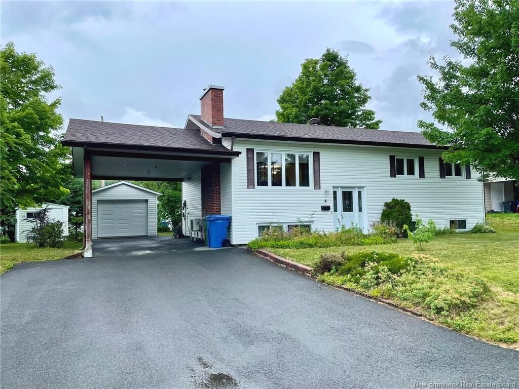 Property Photo: 4 Emile-Simard Avenue NB E3V 3P9