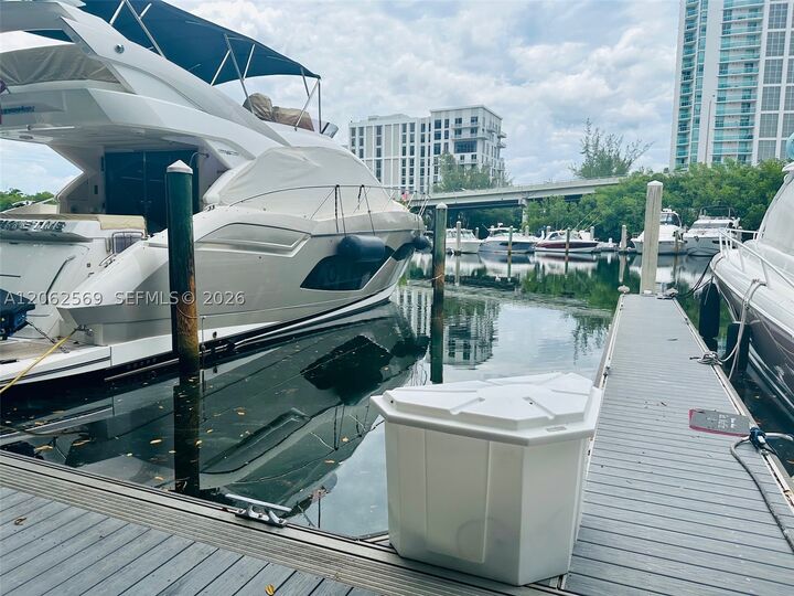 Property Photo:  3575 Mystic Pointe Dr Slip 97  FL 33180 