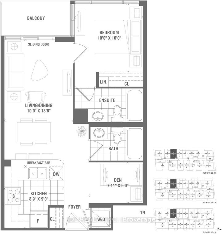 Photo de la propriété:  4955 Yonge Street 1010  ON M2N 5N6 