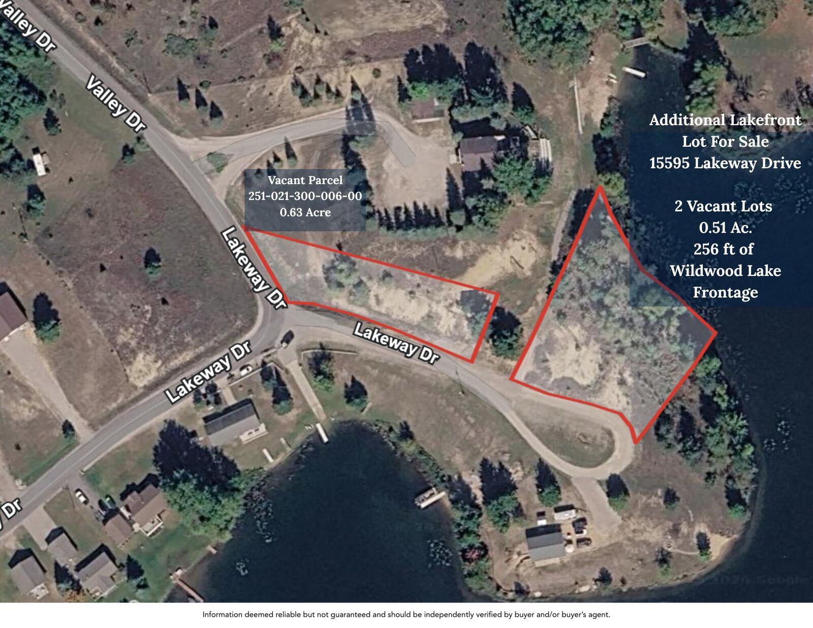 Property Photo:  0.63 Ac Lakeway Drive  MI 49799 