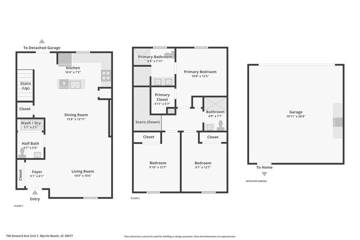 Property Photo: 750 Howard Ave. F SC 29577