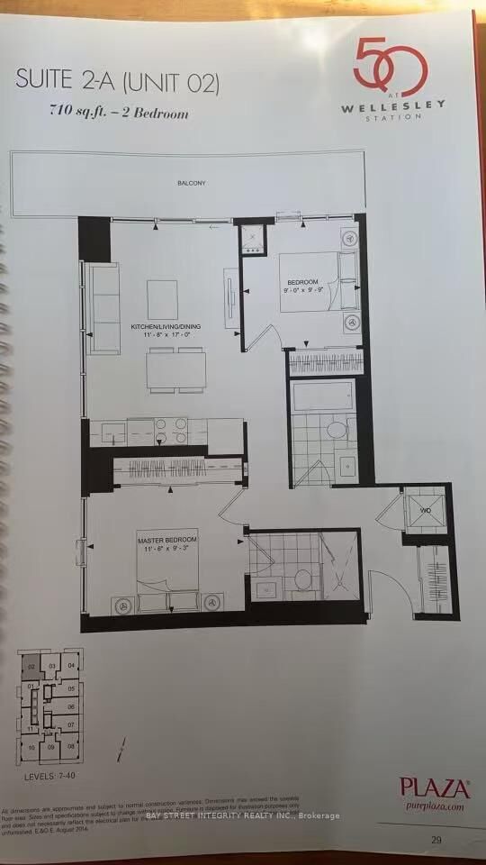 Property Photo: 50 Wellesley Street E 3502 ON M4Y 1G2
