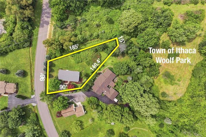 Property Photo: 110 Woolf Lane NY 14850