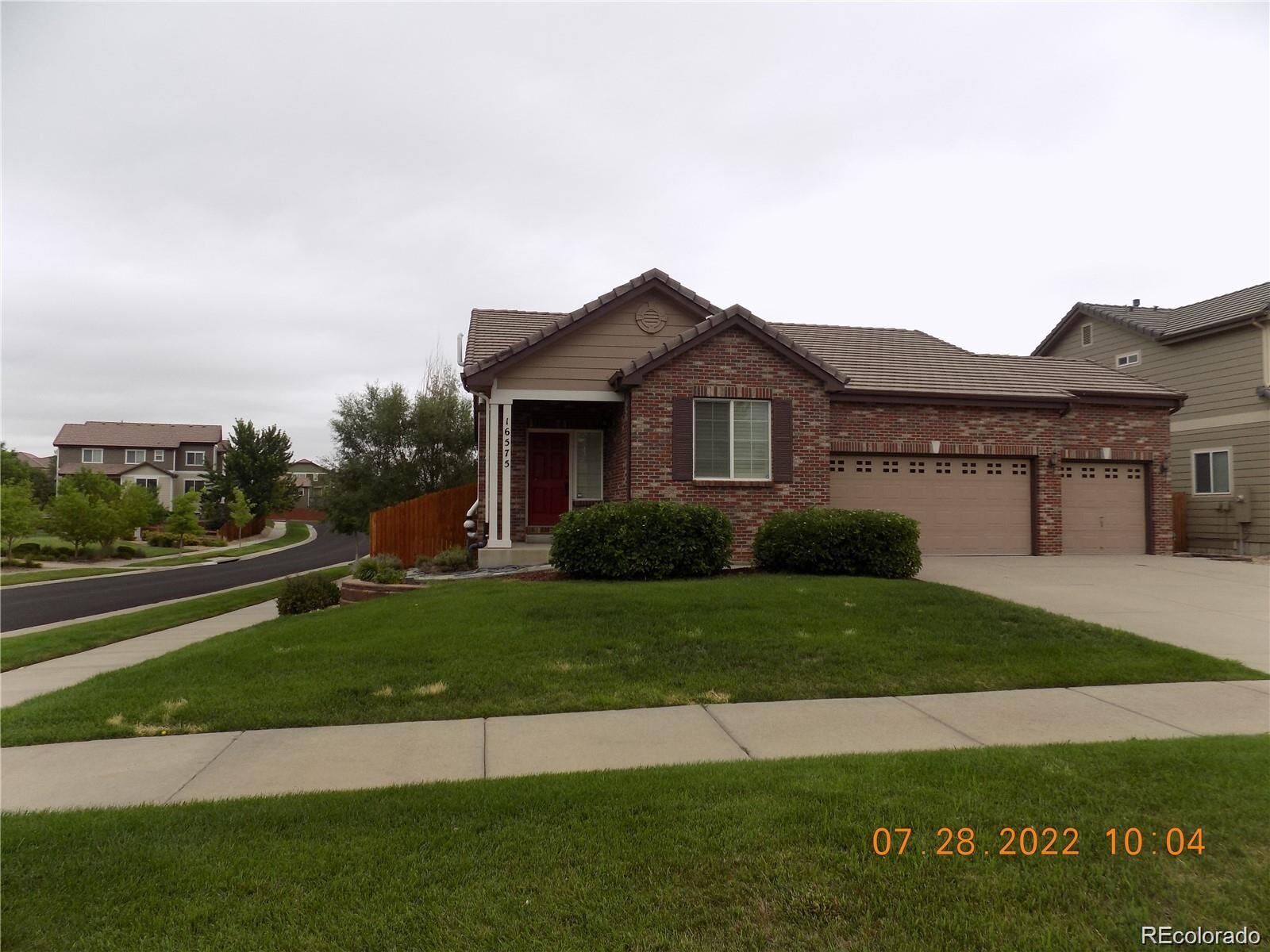 Property Photo: 16575 E Prairie Goat Avenue CO 80134