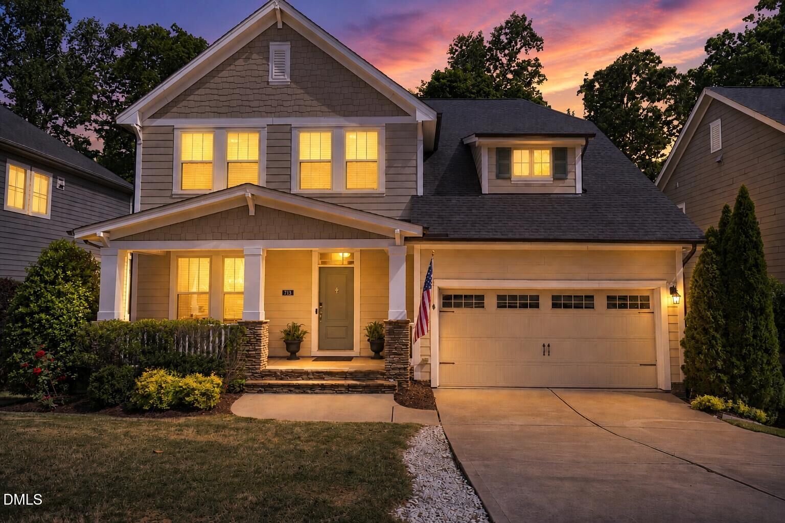 Property Photo:  713 Ancient Oaks Drive  NC 27540 