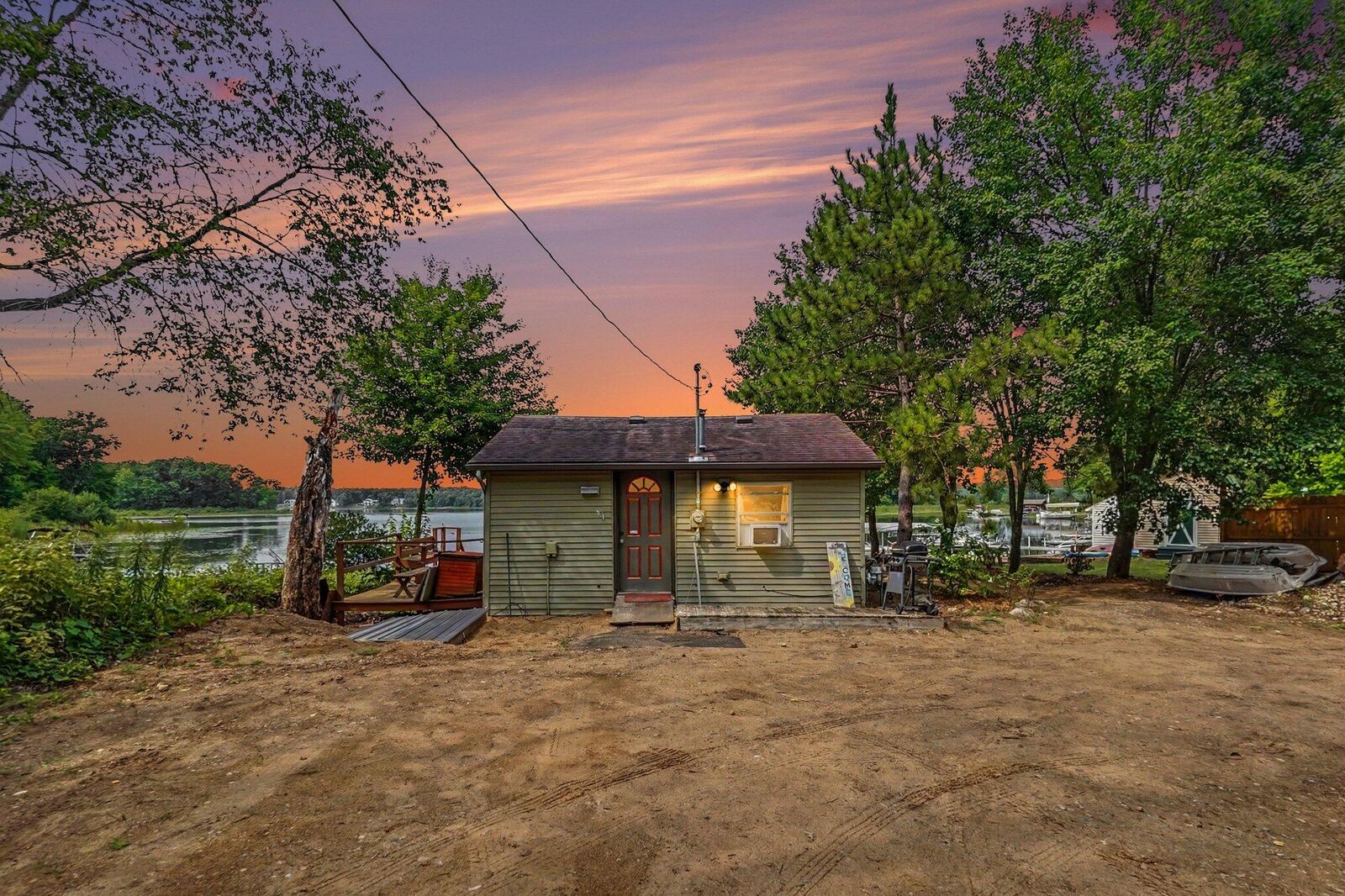 Property Photo:  8221 S Island View Drive  MI 49337 