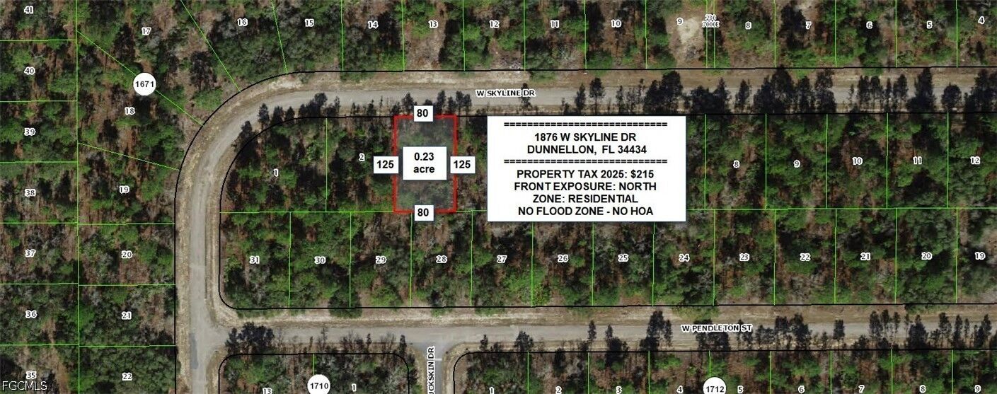 Property Photo: 1876 W Skyline Drive FL 34434