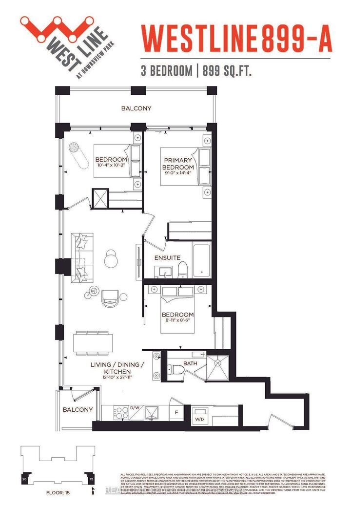 Property Photo:  1100 Sheppard W Avenue 1012  ON M3K 0E5 