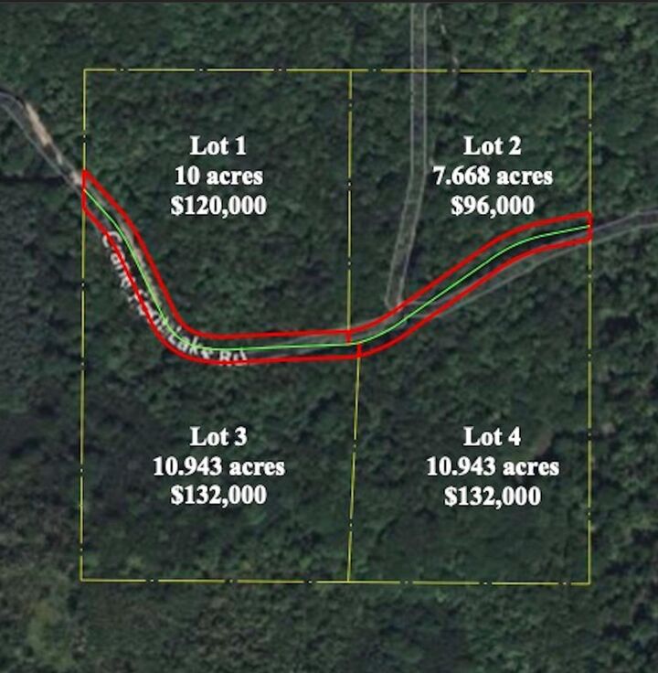 Property Photo:  Lot 2 Crane Foot Lake Rd  WI 54435 