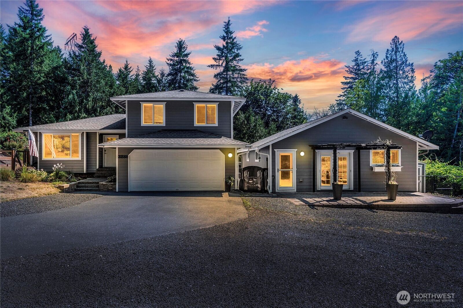 Property Photo: 3288 NW Happy Hollow Lane WA 98383