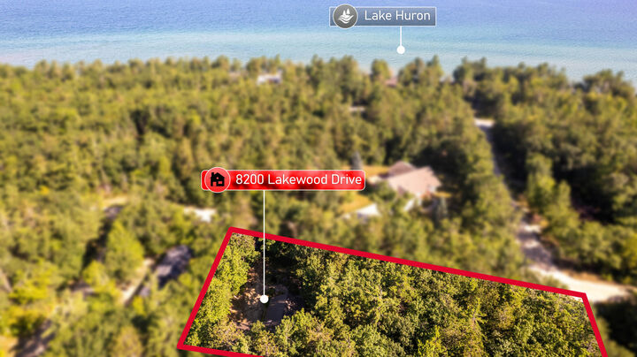 Property Photo: 8200 Lakewood Drive MI 49721